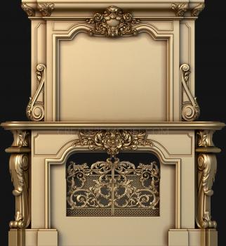 نموذج ثلاثي الأبعاد لآلة CNC المواقد 